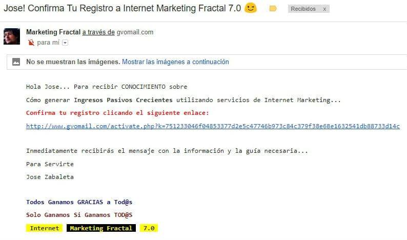 Internet Marketing Fractal 7.0 Boletín